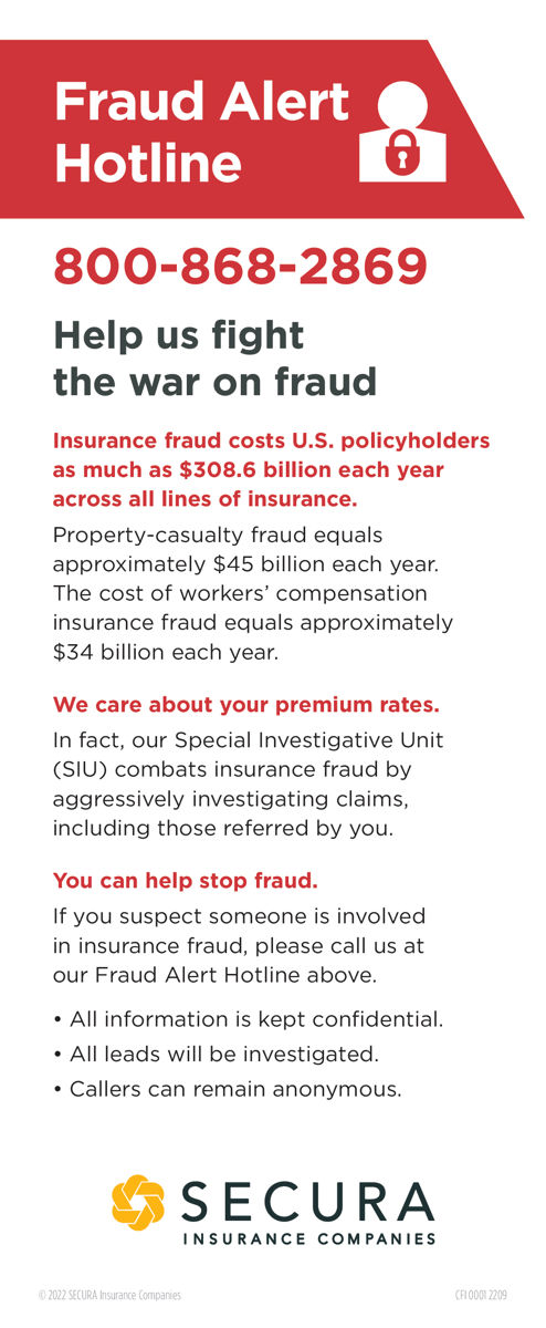 Fraud Alert Insert